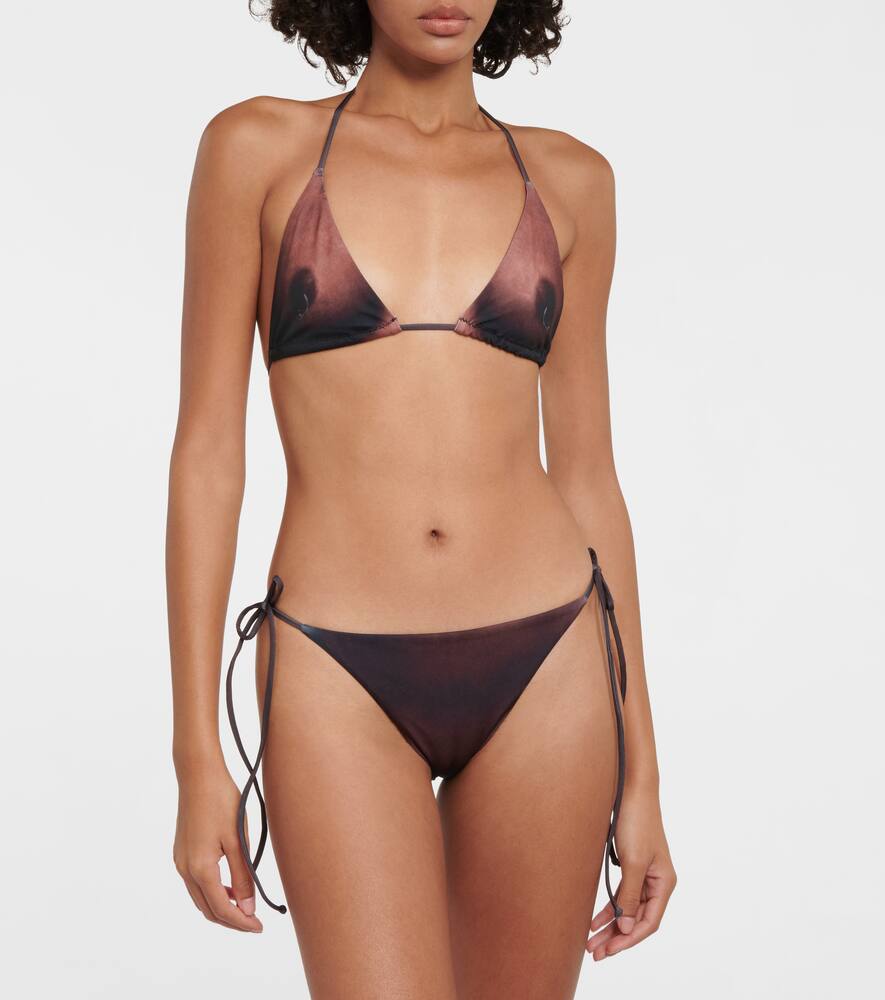Jean Paul Gaultier Tattoo Collection trompe l'ail bikini top
