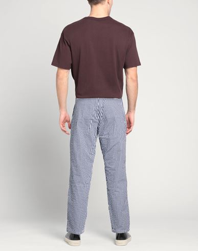 Man Pants Navy Size 28 Cotton, Polyamide