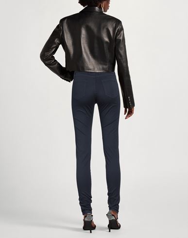 Woman Pants Midnight blue Size 4 Cotton, Elastane