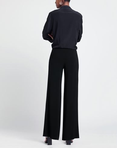Woman Pants Black Size 10 Acrylic, Viscose