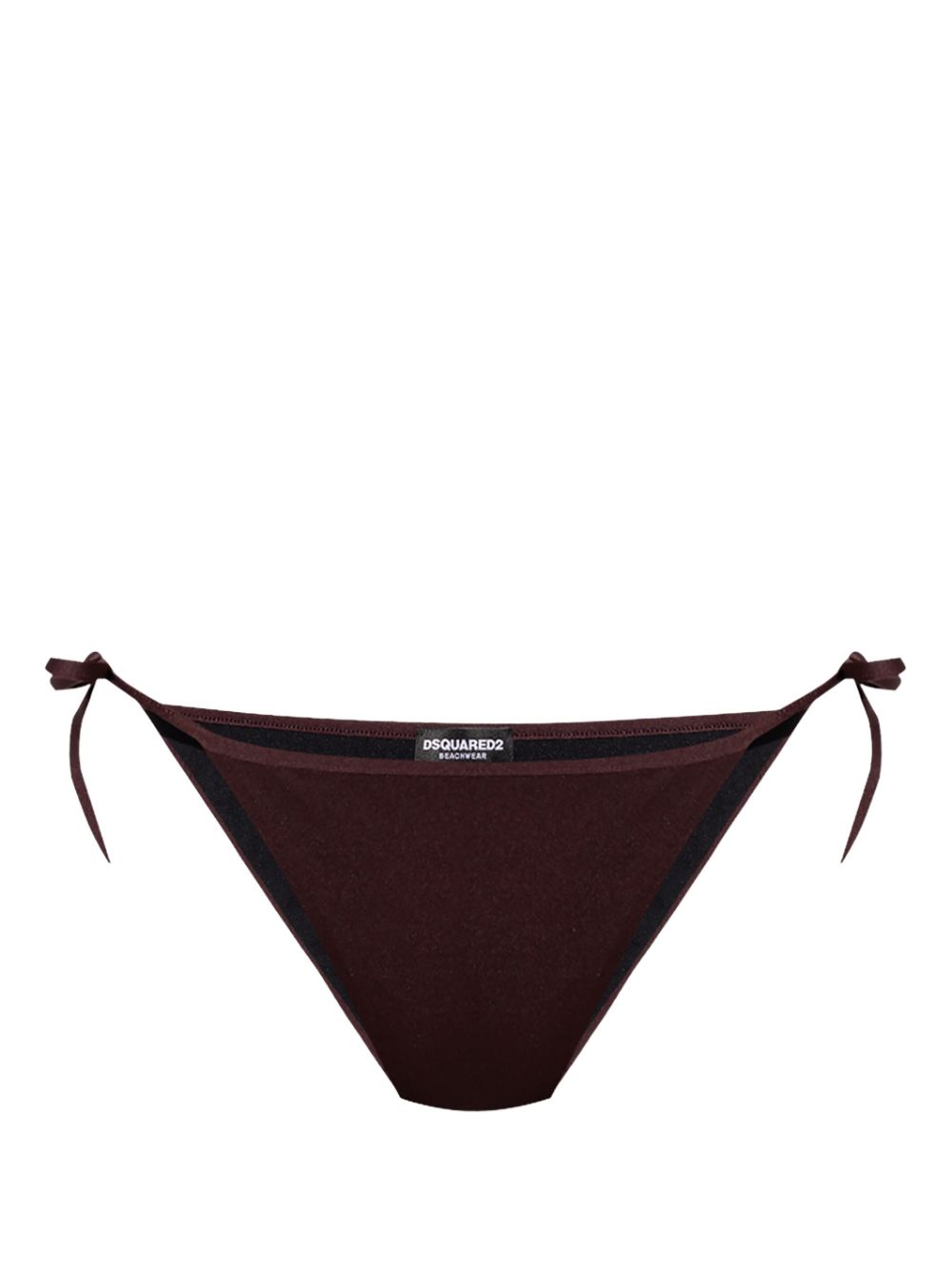 Logo-print bikini - Purple