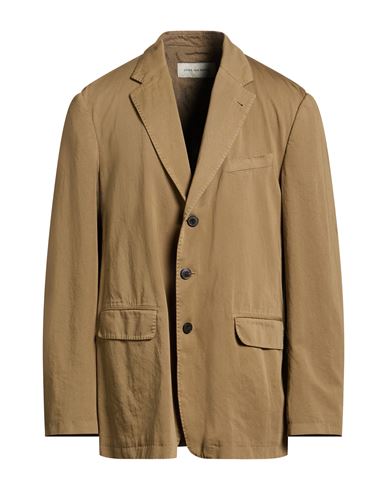 Man Blazer Khaki Size 38 Cotton