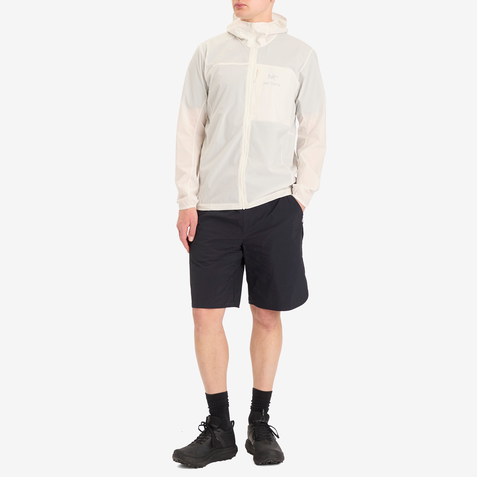 Men's Squamish Hooded Jacket Arctic Silk