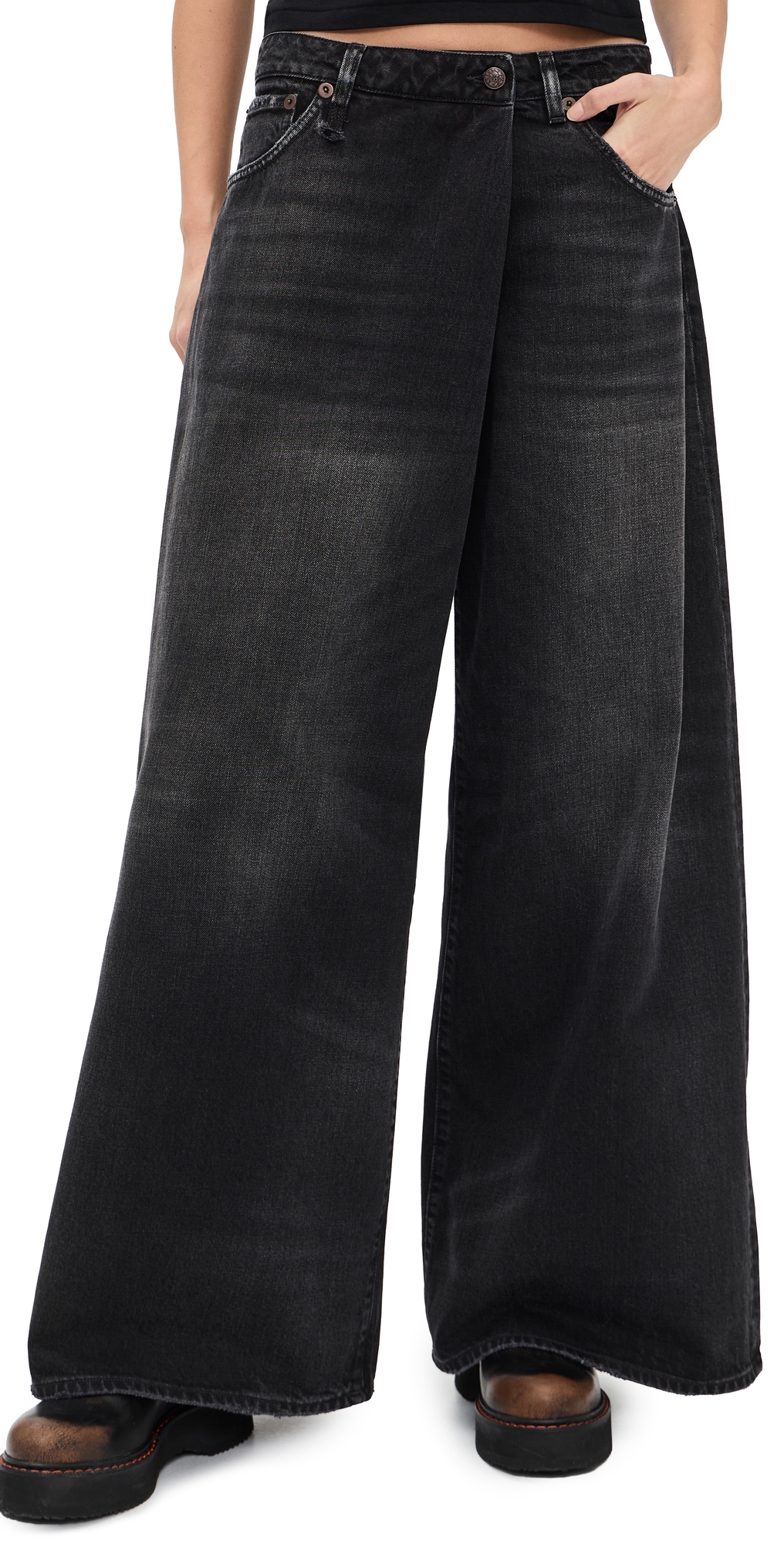 Nico Wrap Jeans Essex Black