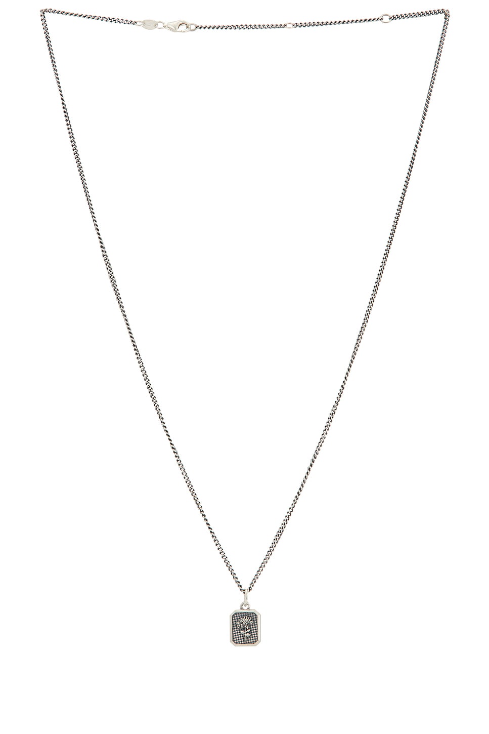 Serge de Nimes Chrysanth Necklace in Silver - Metallic Silver. a