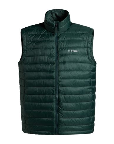 Man Vest Green Size L Nylon