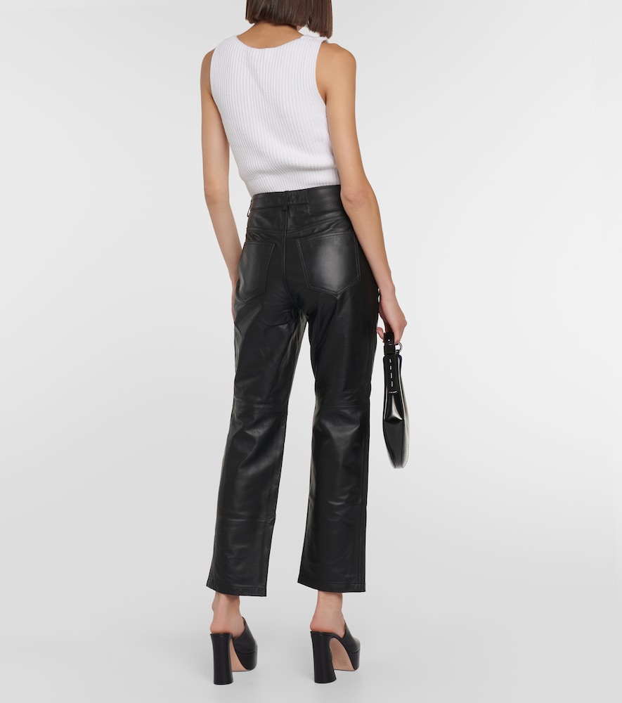 Proenza Schouler White Label cotton and cashmere crop top