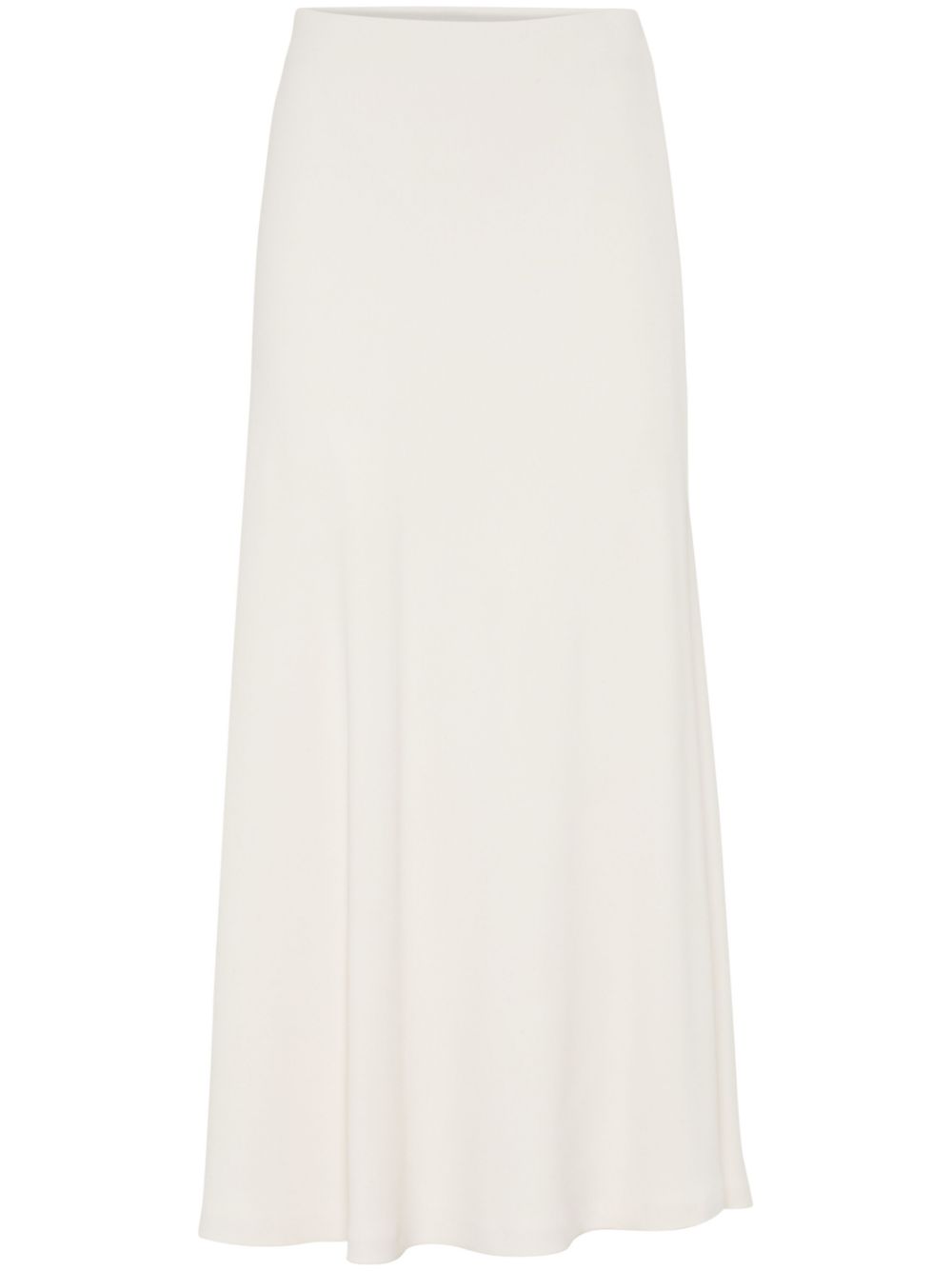 A-line maxi skirt - White