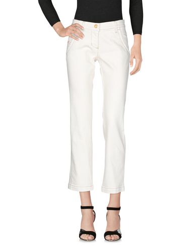 Jacob Cohёn Woman Jeans Ivory Size 27 Cotton, Lycra