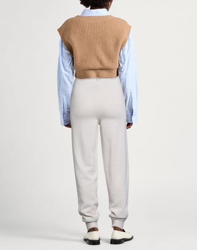 Woman Pants Beige Size S Wool, Cashmere, Polyester
