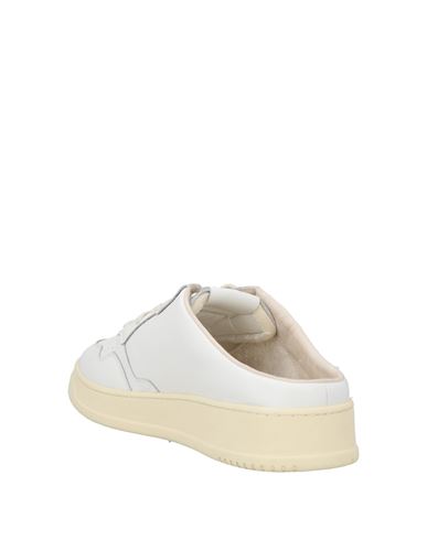 Man Sneakers White Size 9 Leather