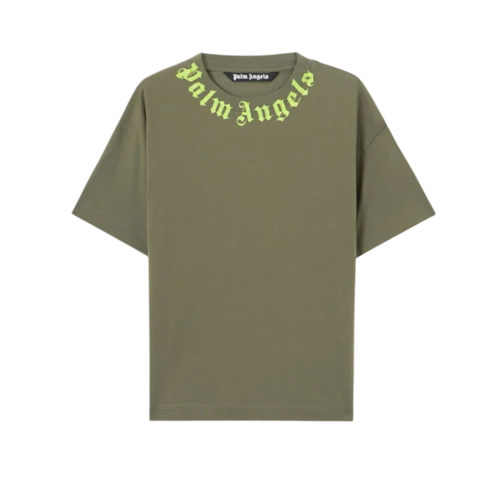 Logo-neckline T-shirt