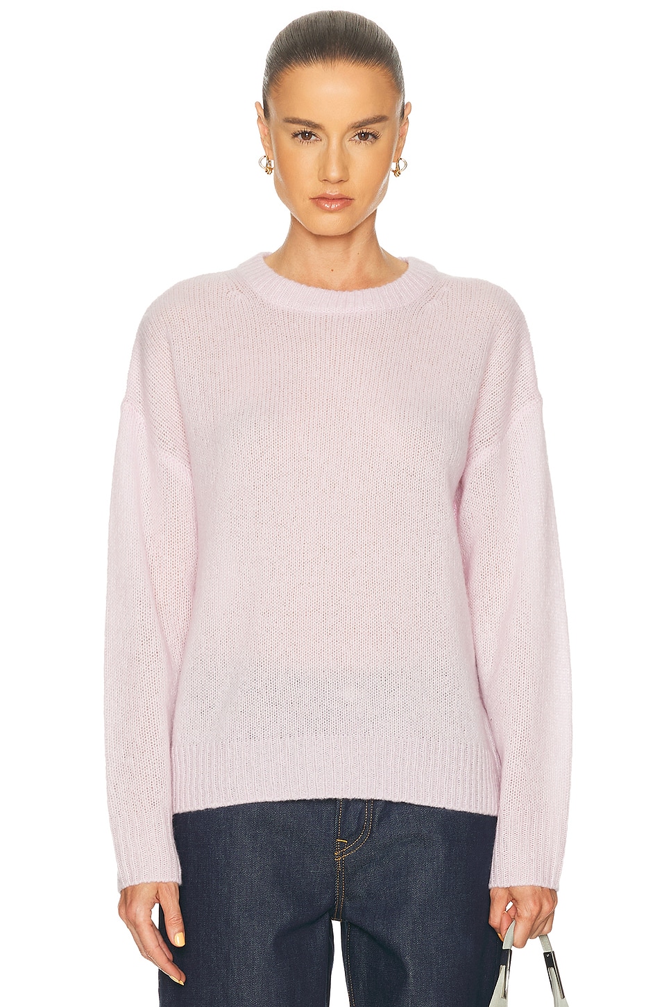 Lisa Yang Lova Sweater in Dahlia - Pink. 0 also