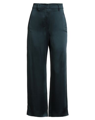 Woman Pants Dark green Size 4 Acetate, Viscose