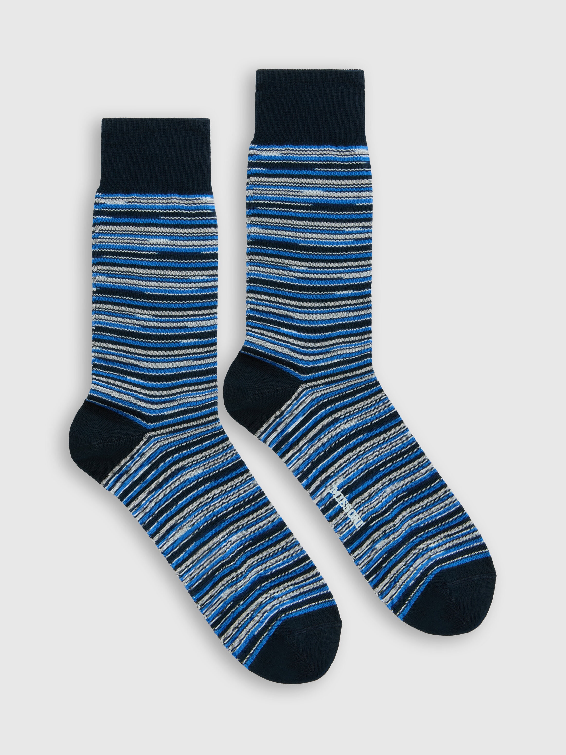 Missoni - Mid-length cotton-blend socks, Men, Multicoloured
