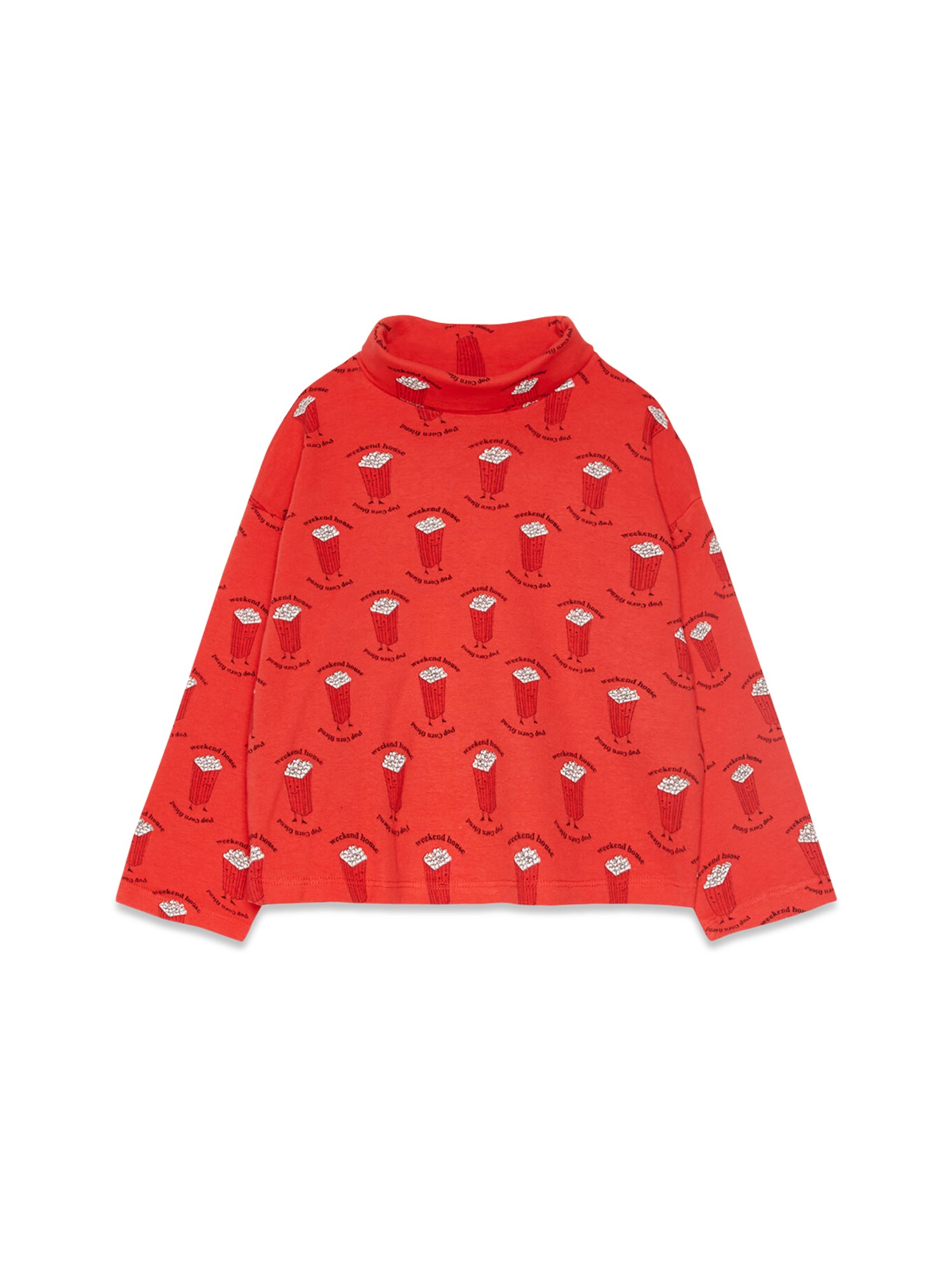 Pop corn all over turtle neck