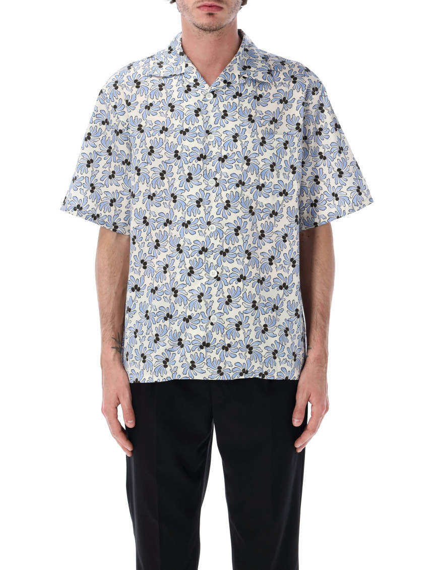 Printed Cotton Blend Shirt