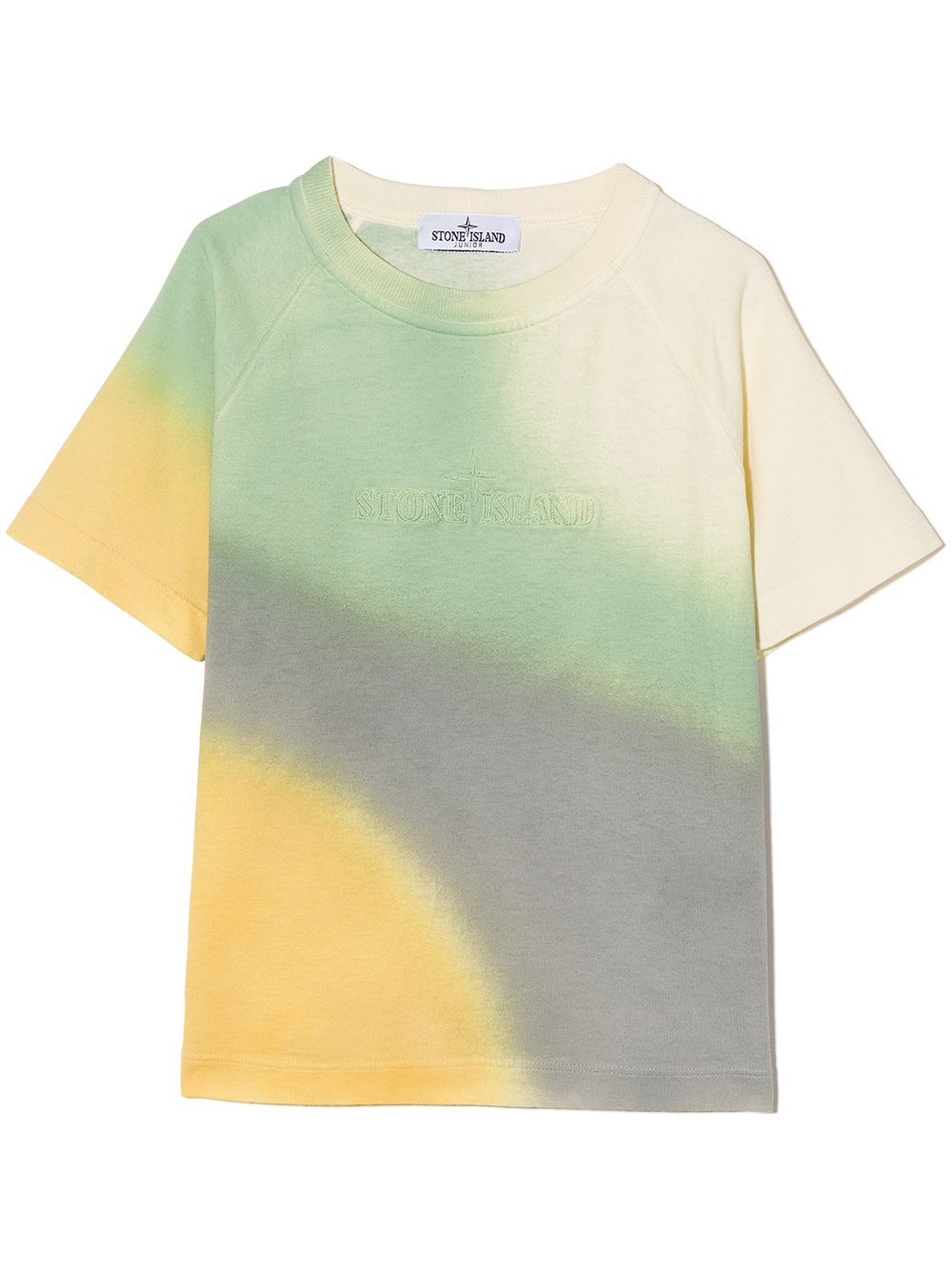 Tie-dye logo T-shirt - Green