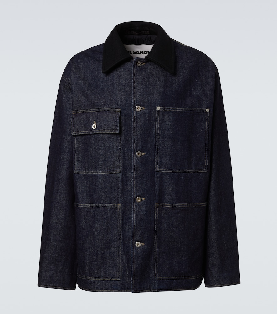 Oversized denim jacket