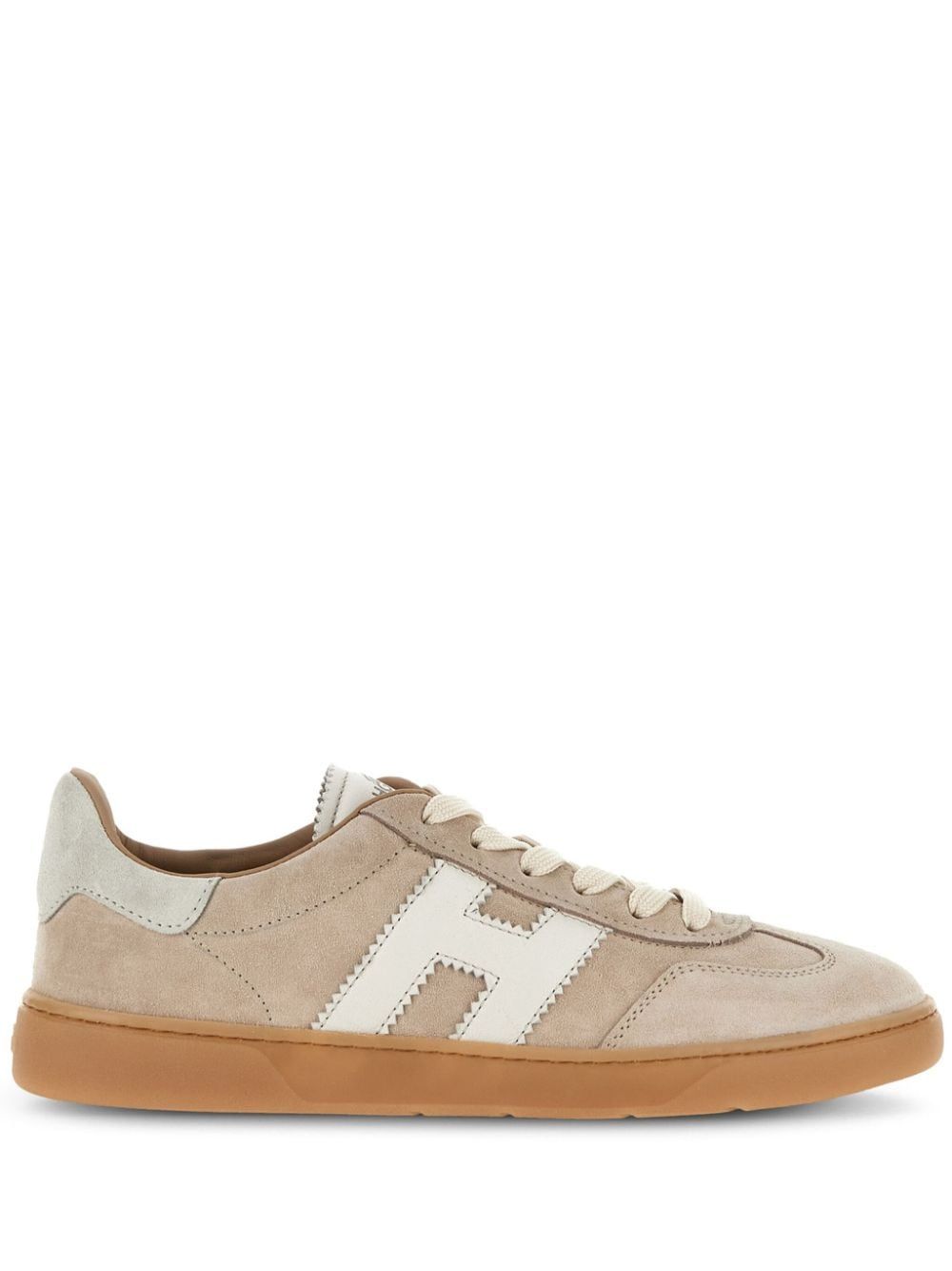 Cool suede low-top sneakers