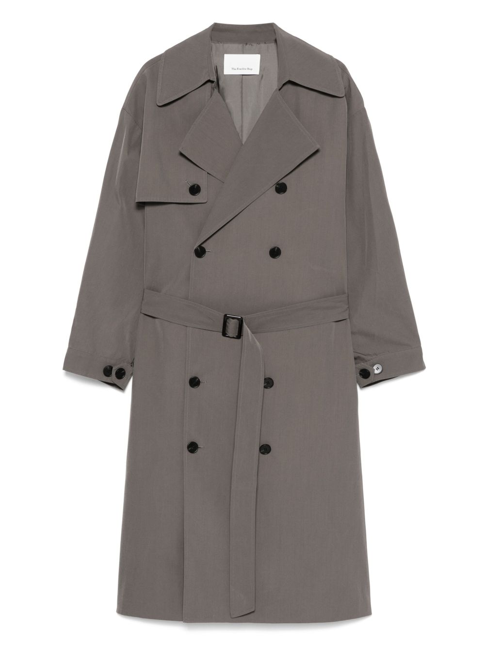 Mavis oversized trench coat - Grey