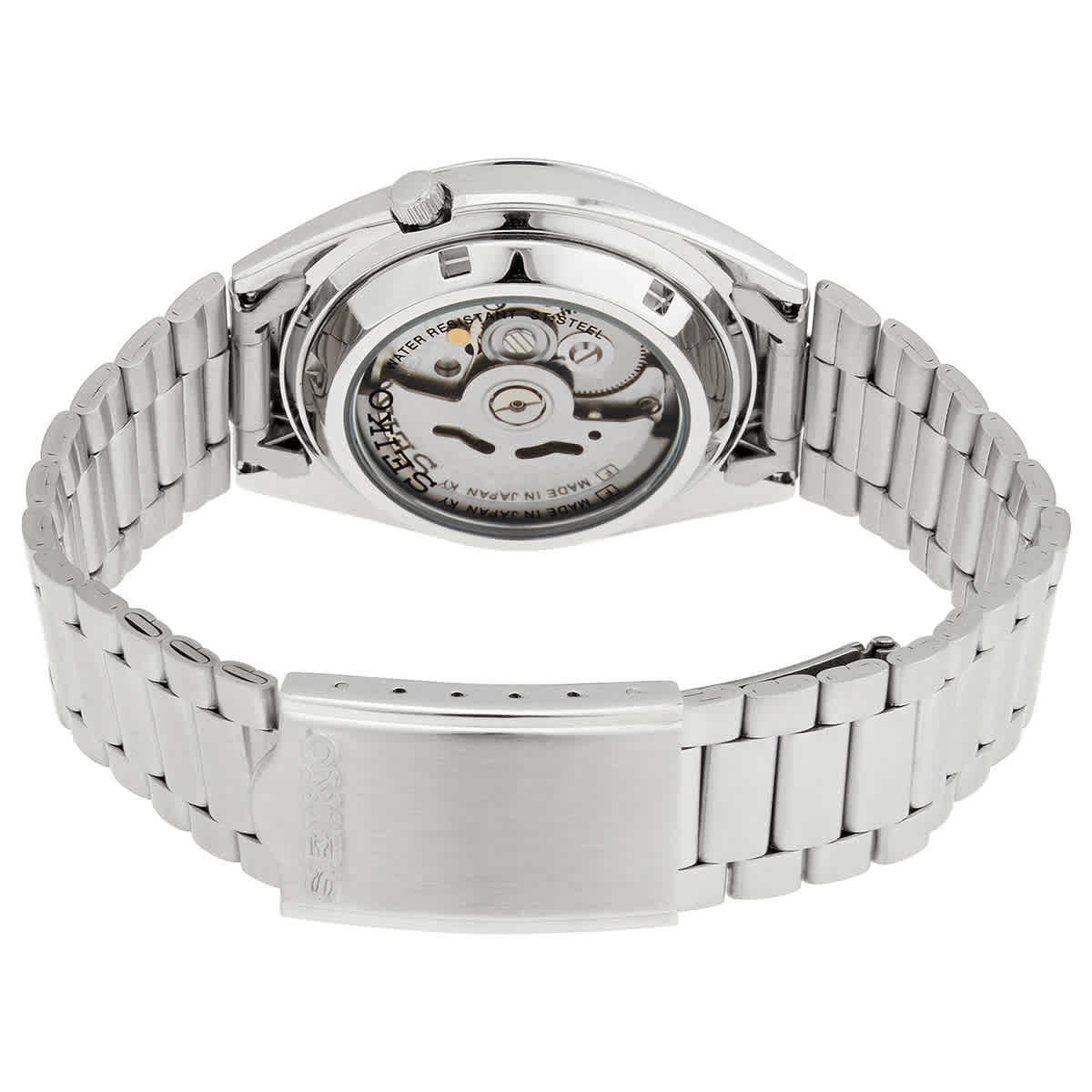 Series 5 Automatic Black Dial Mens Watch SNXS79J1