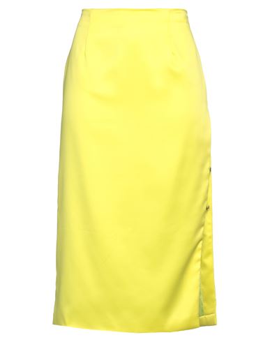 Woman Midi skirt Yellow