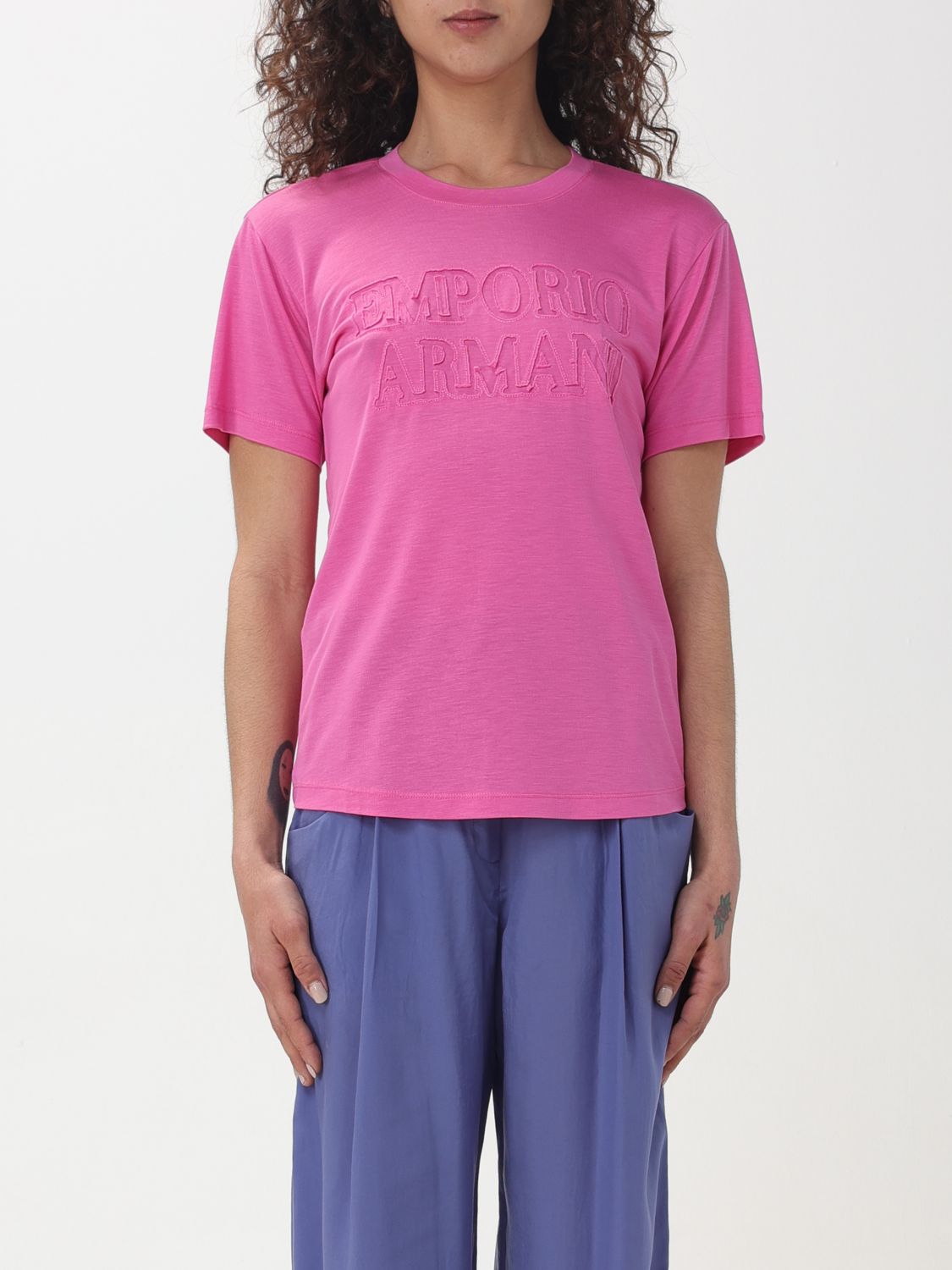 T-Shirt Woman color Fuchsia
