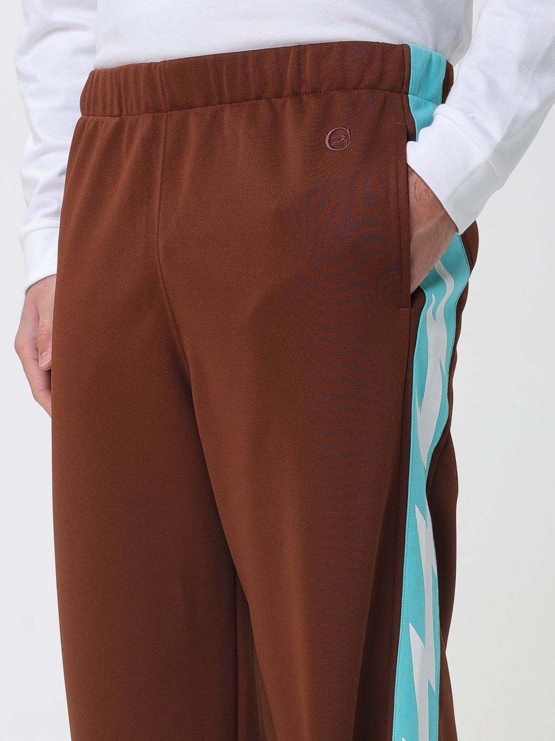 Pants Men color Brown