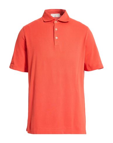 Man Polo shirt Red Size 38 Cotton