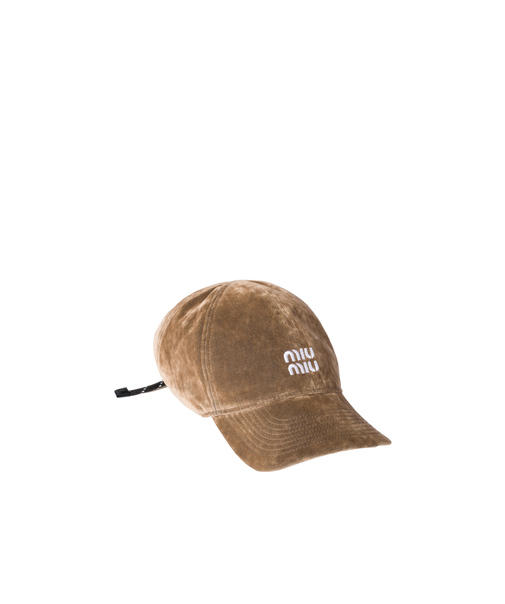 Velvet baseball cap