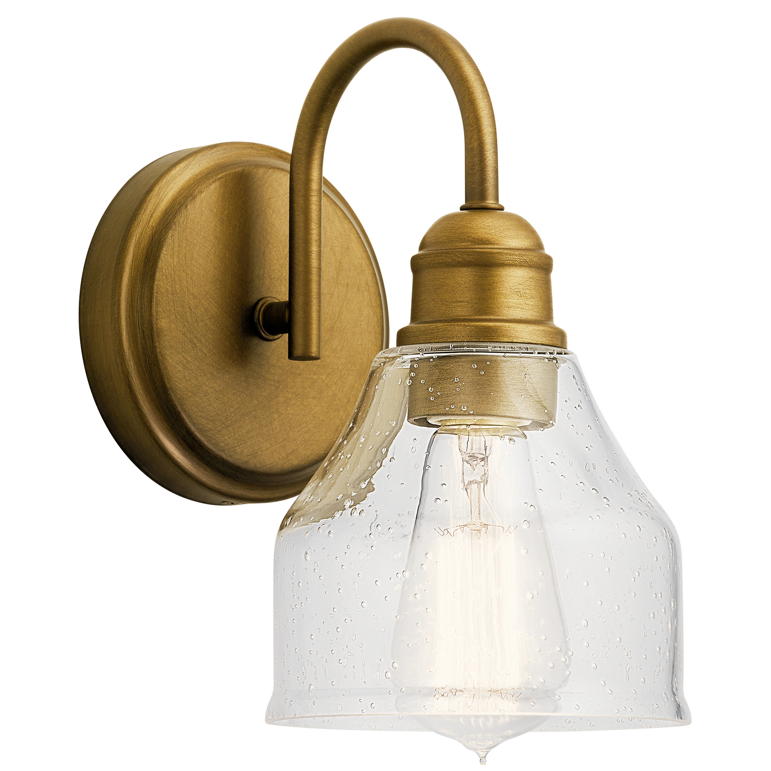Kichler Avery 9" Wall Bracket in Natural Bra
