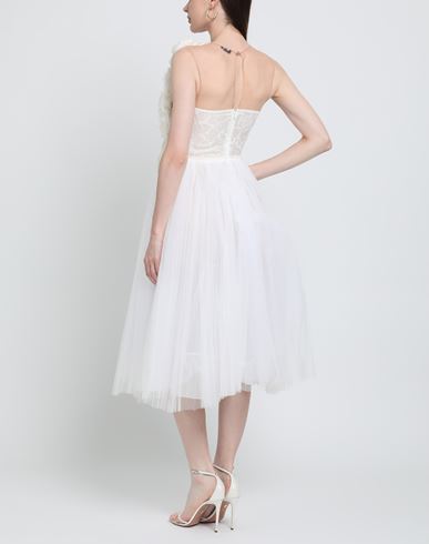 Woman Midi dress Ivory