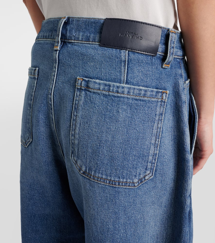 Bonnie high-rise wide-leg jeans