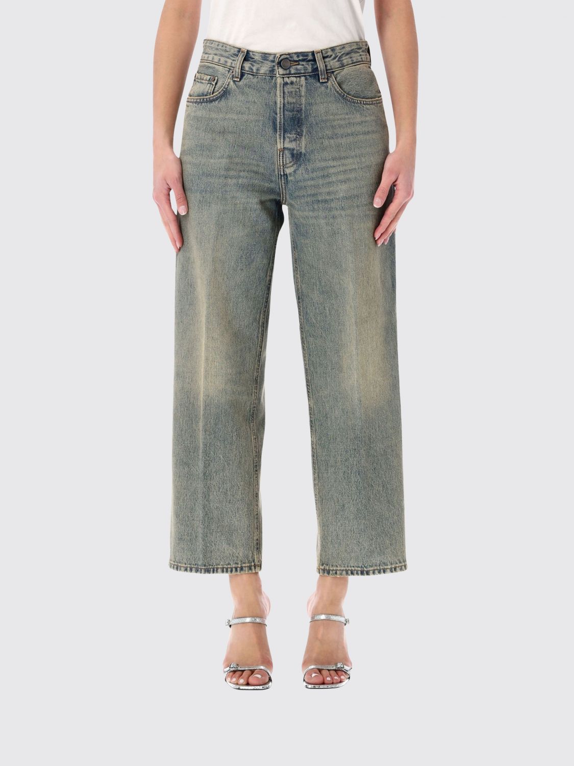 Jeans Woman color Denim