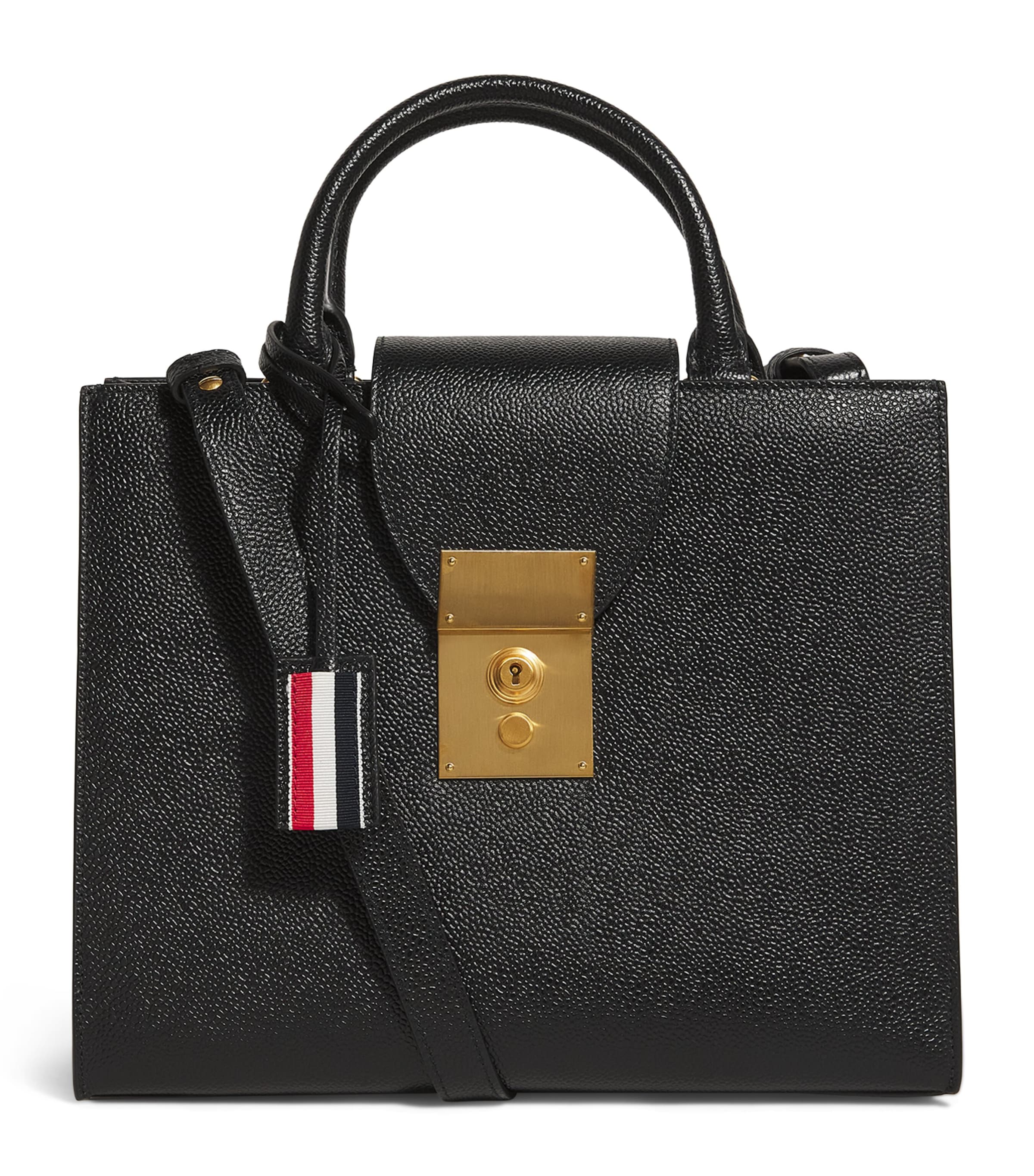Small Leather Mr. Thom Tote Bag