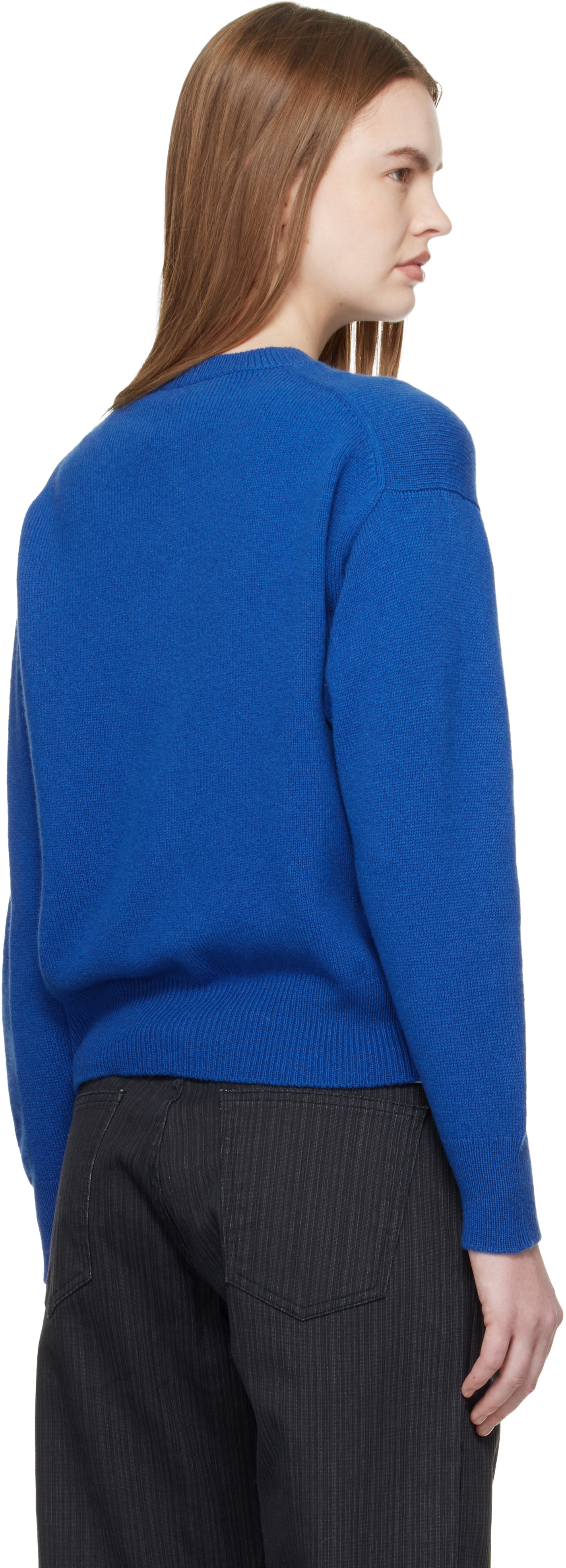 Blue Ada Crewneck Cardigan