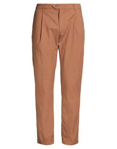 Man Pants Tan Size 35 Cotton, Nylon, Elastane