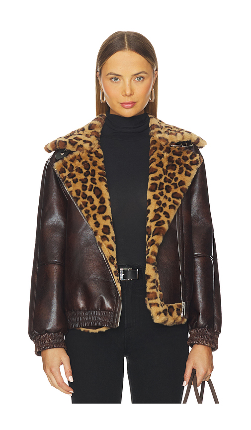 BLANKNYC Faux Leather Jacket in Weekend Warrior. S also in L