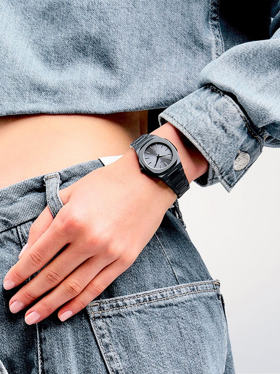 Watch Men color Grey