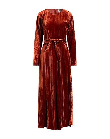 Forte_forte Woman Maxi dress Rust Size 1 Viscose, Polyamide