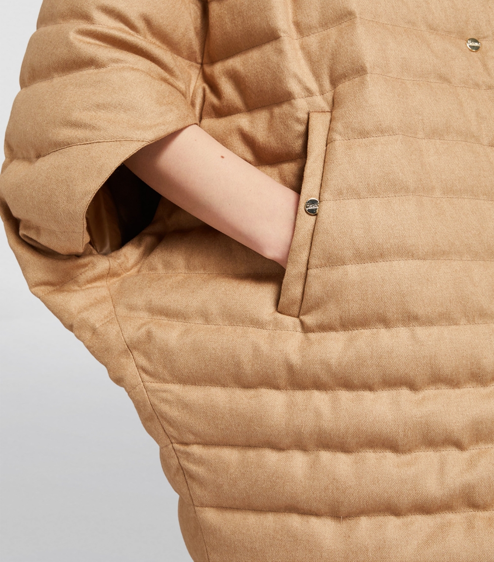 에르노 Mantella Puffer Cape