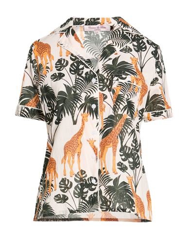 Woman Shirt Dark green Size XS Cotton