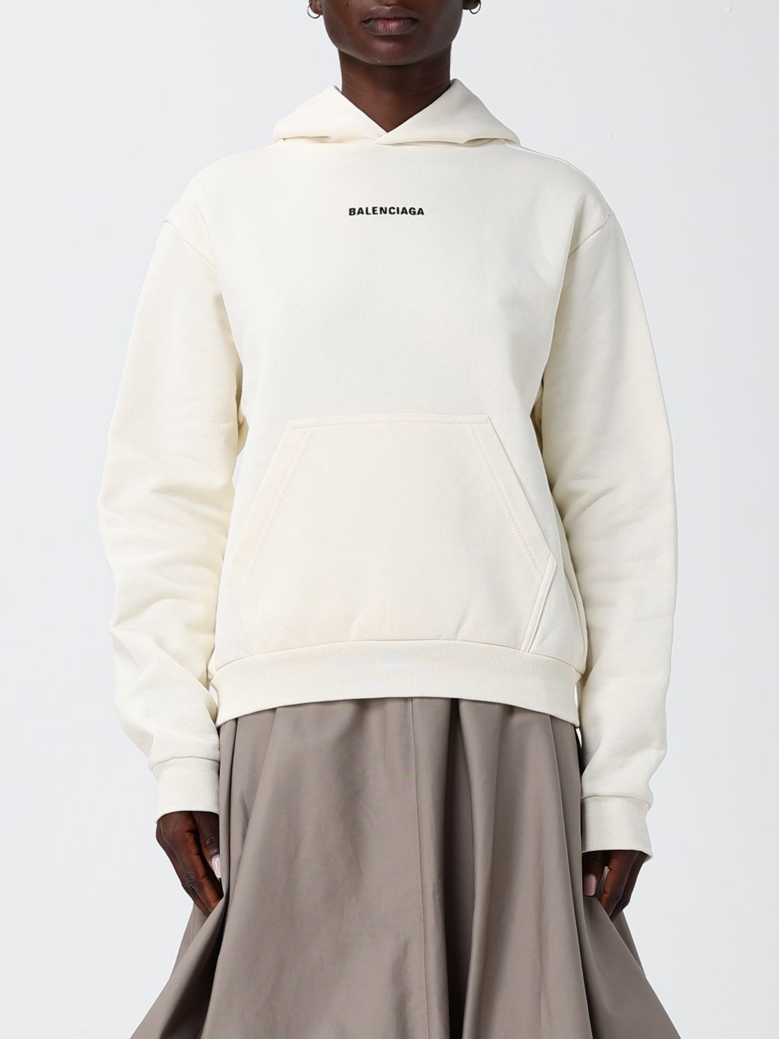 Sweatshirt Woman color Beige