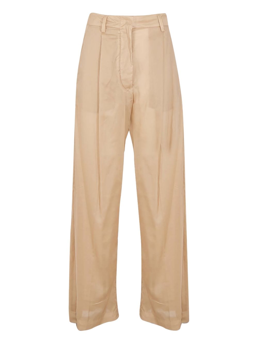 Pleated trousers - Neutrals