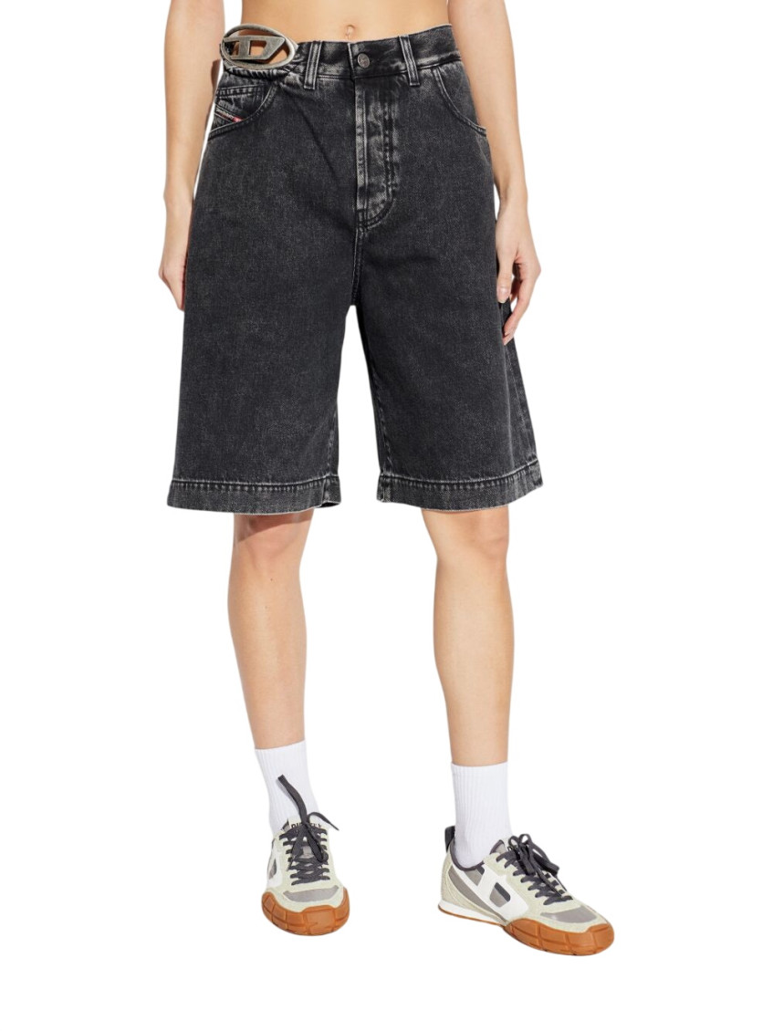 Denim Bermuda Shorts