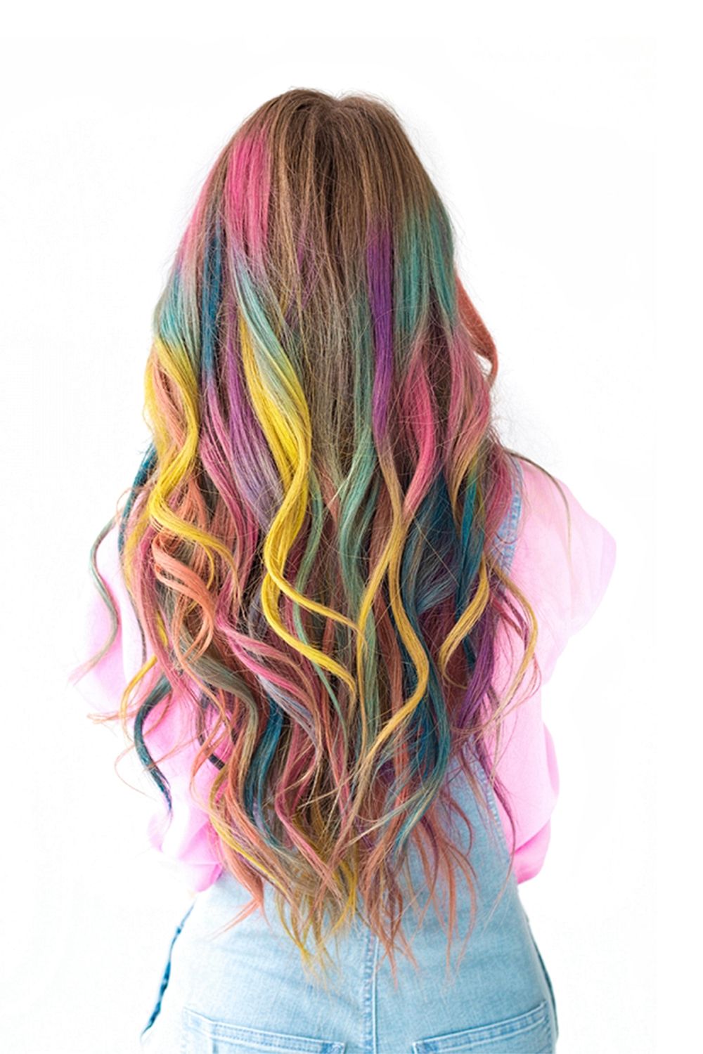 Neel Blue Temporary Hair Chalk Colour Pastel Dye, 24pcs in Colourbeauty