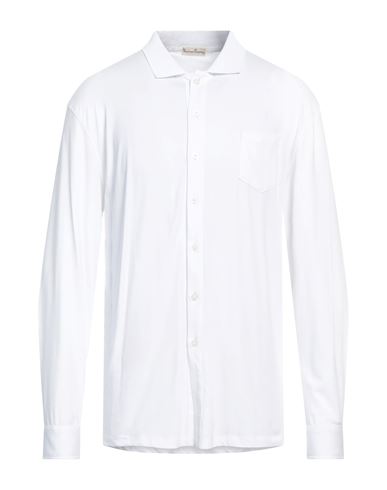 Cashmere Company Man Shirt White Size 40 Cotton