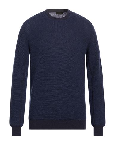 Man Sweater Navy Size 38 Merino Wool, Nylon, Alpaca wool