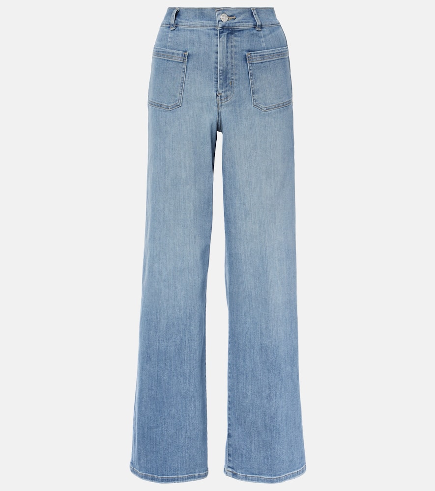 Le Slim Palazzo wide-leg jeans